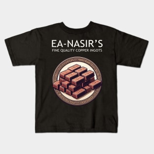 Ea Nasir's Fine Quality Copper Ingots - Bronze Age Meme - Funny History Kids T-Shirt